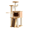 Torre madera con forma de gato
