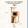 Torre madera con forma de gato